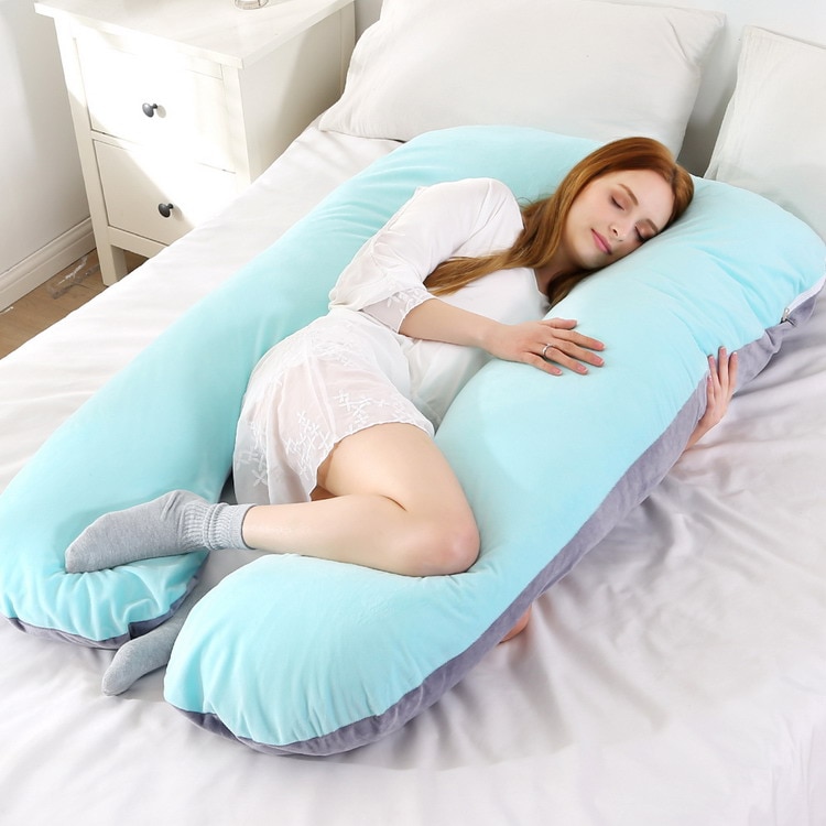 116x65cm Pregnant Pillow for Pregnant Women Cushion for Pregnant Cushions of Pregnancy Maternity Support Breastfeeding for Sleep